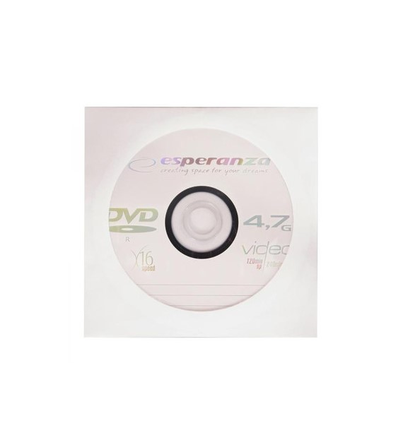 Płyta DVD-R 4,7GBx16 1szt Esperanza