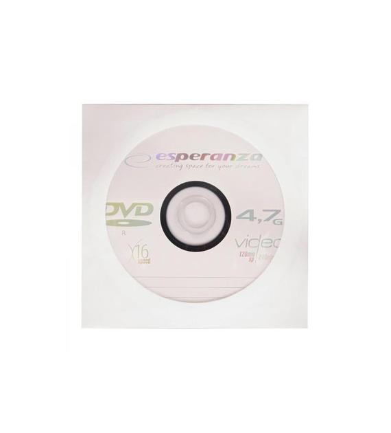 Płyta DVD-R 4,7GBx16 1szt Esperanza