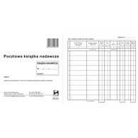 Druk Pocztowa Książka Nadawcza 2/3 A4 RR-24/S Samokopia Sieradzki