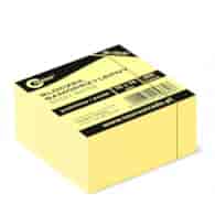 Bloczek Samoprzylepny 76x76mm 400szt żółty pastel 48-120107 Taurus