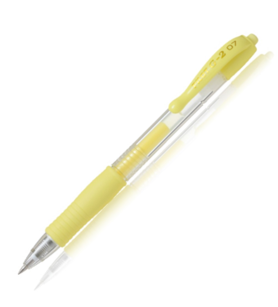 Długopis G2 Metallic/Pastel Żółty BL-G2-7-PAY Pilot PIBL-G2-7