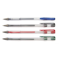 Długopis ze Skuwką Żelowy 0,5mm Zielony Gep 9022 96-542095 Taurus