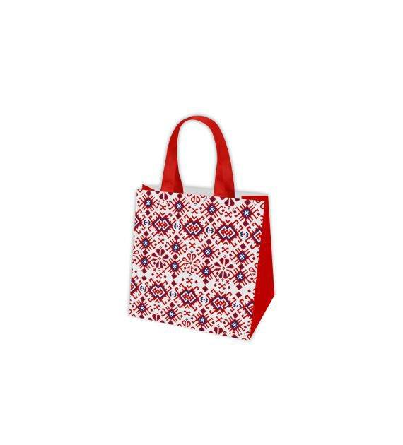 Torba Na Zakupy Soniczna Laminowana 38x35x10,5cm  Mix Kol Greenbag