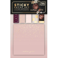 Bloczek Samoprzylepny 76x76mm 120szt Satin Gold