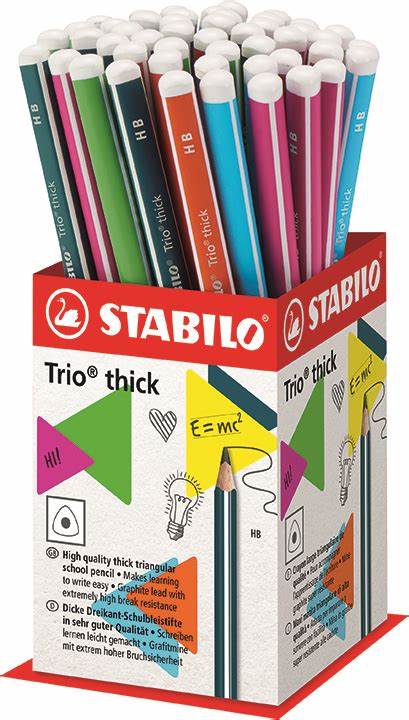 Ołówek Stabilo Trio thick HB 399/48-1HB