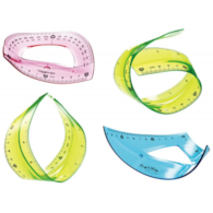 Zestaw Geometryczny Elastyczny 30 cm KR971105  Keyroad