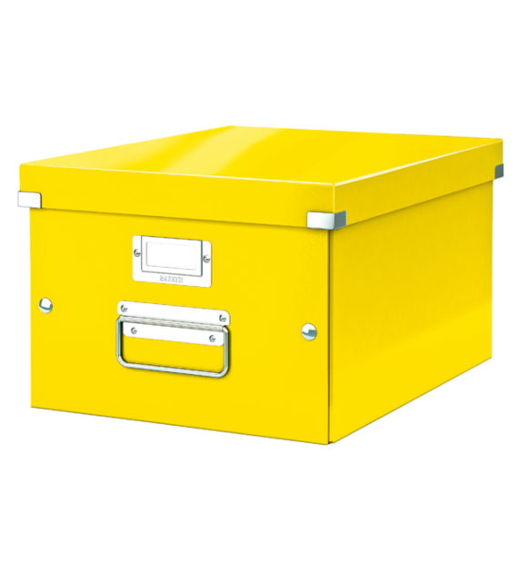 Pudło Uniwersalne A4+ Click & Store Żółte 6044-00-16 Leitz