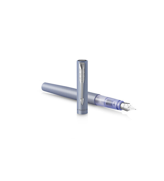 Pióro Parker PK VECT XL SILVER BLUE FP F GB 2159750