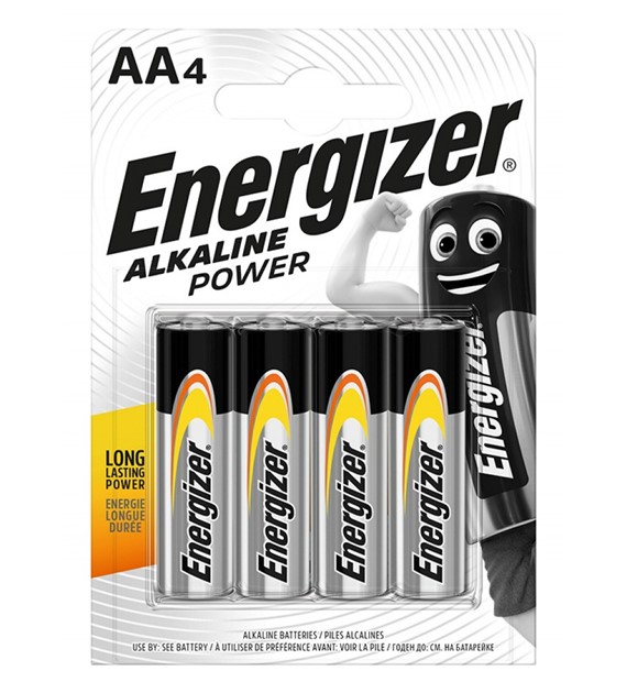 Baterie Alkaliczne Energizer AA/LR6 1.5V opk. 4 szt.