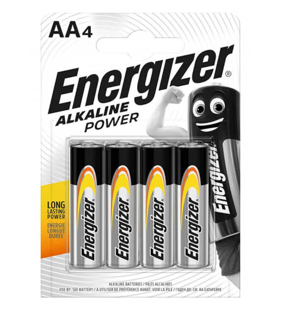 Baterie Alkaliczne Energizer AA/LR6 1.5V opk. 4 szt.