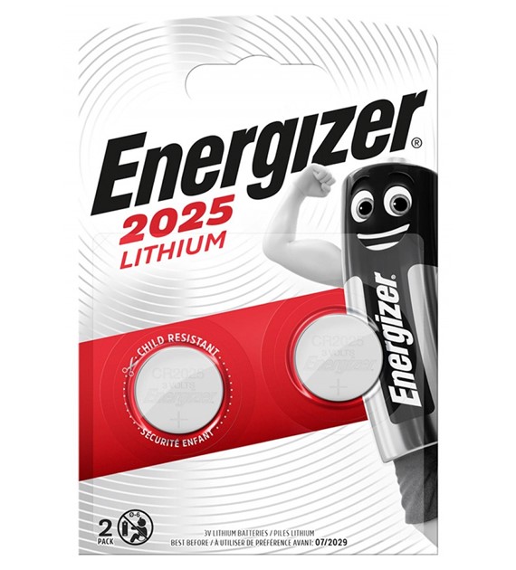 Bateria Energizer Cr2025 2018 opk. 2szt