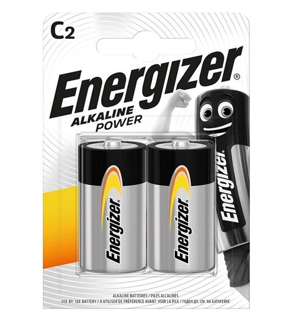 Baterie Alkaliczne Energizer C/LR14 1.5V opk. 2 szt. EN-297324
