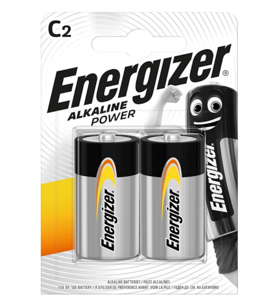 Baterie Alkaliczne Energizer C/LR14 1.5V opk. 2 szt. EN-297324