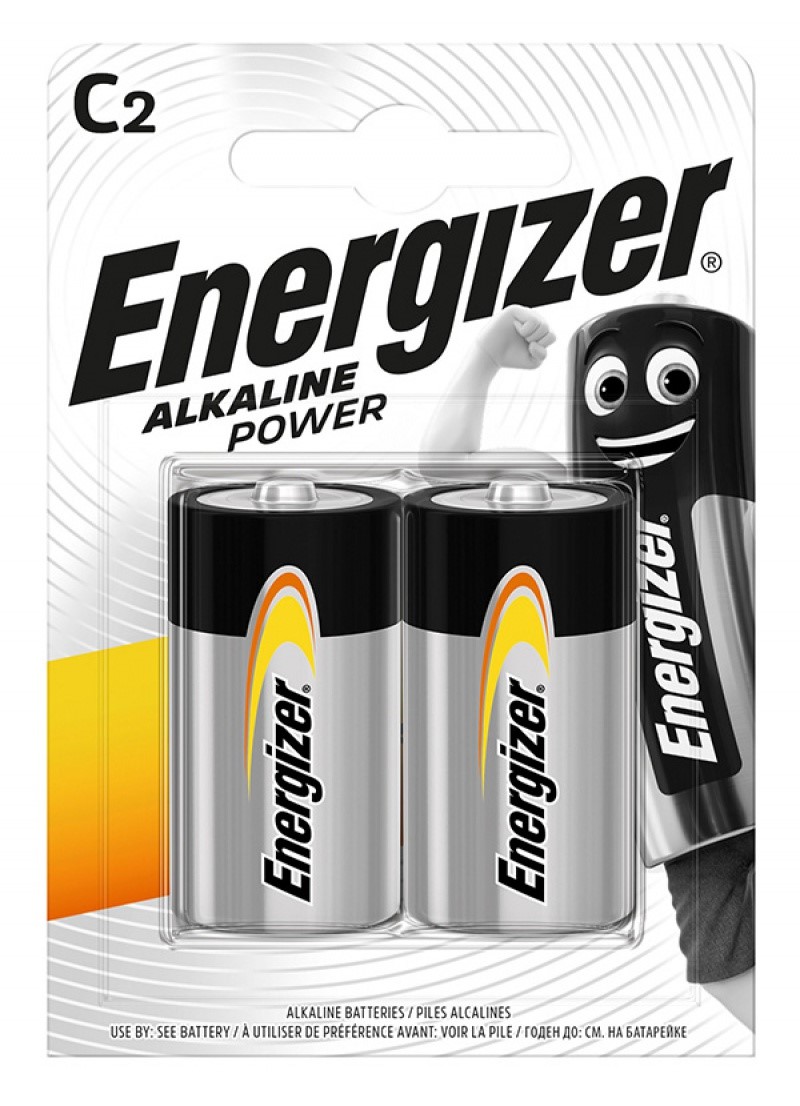 Baterie Alkaliczne Energizer C/LR14 1.5V opk. 2 szt. EN-297324