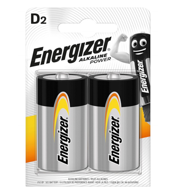 Baterie Alkaliczne Energizer D/LR20 1.5V opk. 2 szt.