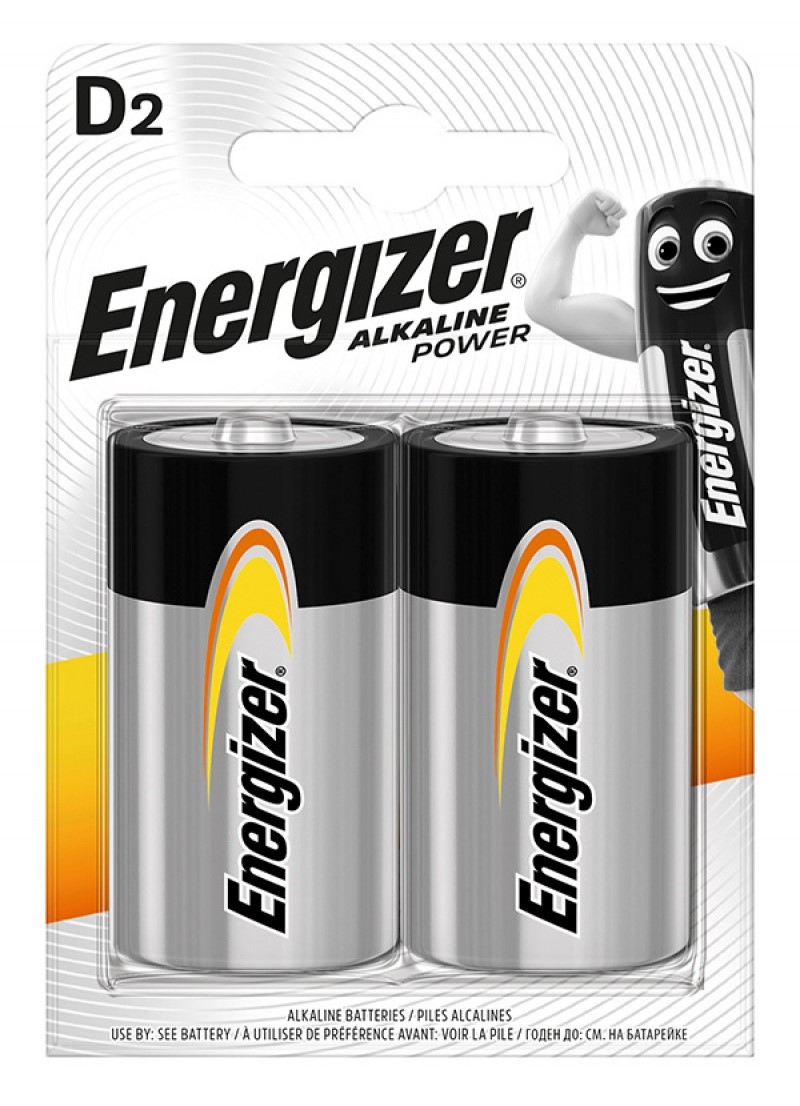 Baterie Alkaliczne Energizer D/LR20 1.5V opk. 2 szt.