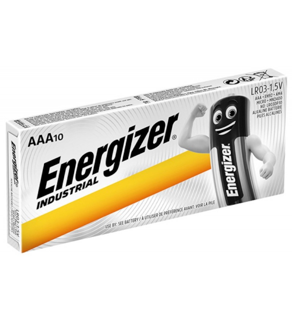 Bateria Energizer Industrial AAA LR03 1,5V 10szt