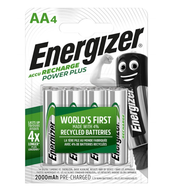 Akumulator Energizer ACCU Recharge Power Plus AA4 2000 AA-HR6