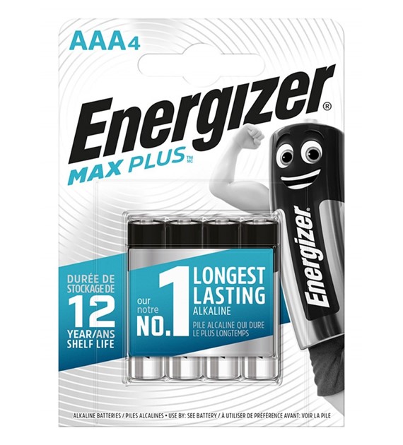 Bateria Energizer Max Plus AAA LR03 E92 4szt