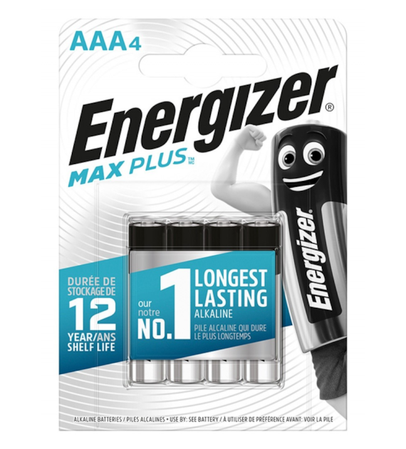 Bateria Energizer Max Plus AAA LR03 E92 4szt