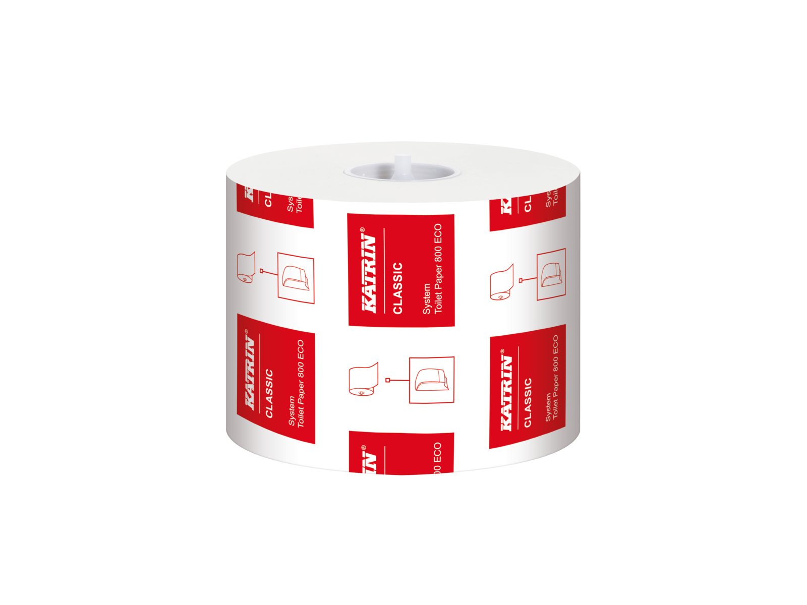 Papier Toaletowy System Toilet 800 Eco 103424 opak 36szt Katrin