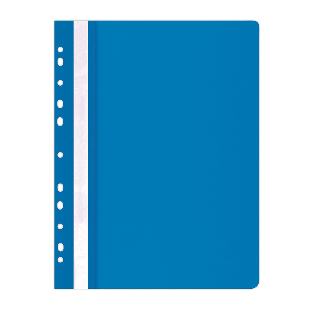 Skoroszyt A4 PP Z Europerforacją Granatowy 21104121-03 opk.25 szt.Office Products