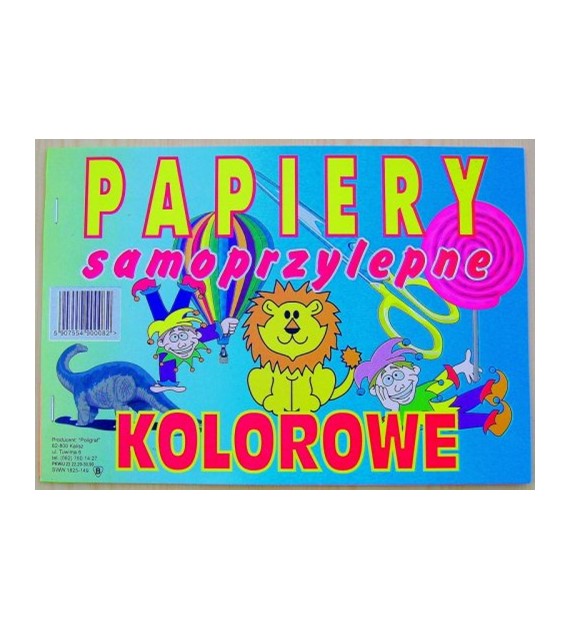 Papier Kolorowy Samoprzylepny C5 900082 Poligraf