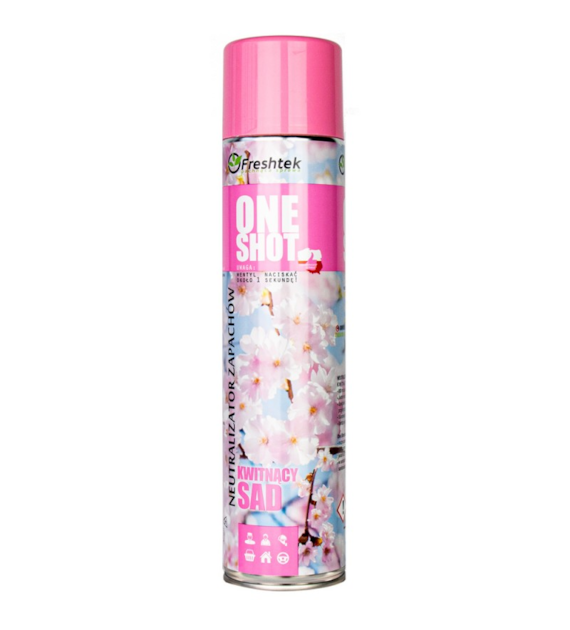 Neutralizator Zapachów One Shot 600ml Kwitnący Sad Freshtek