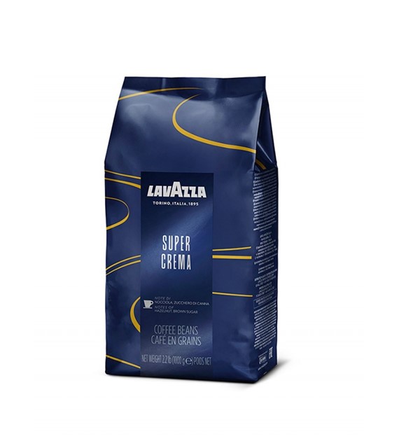 Kawa LAVAZZA SUPER CREMA ESPRESSO BLUE, ziarnista, 1 kg