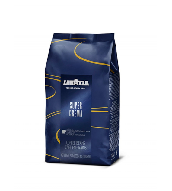 Kawa LAVAZZA SUPER CREMA ESPRESSO BLUE, ziarnista, 1 kg