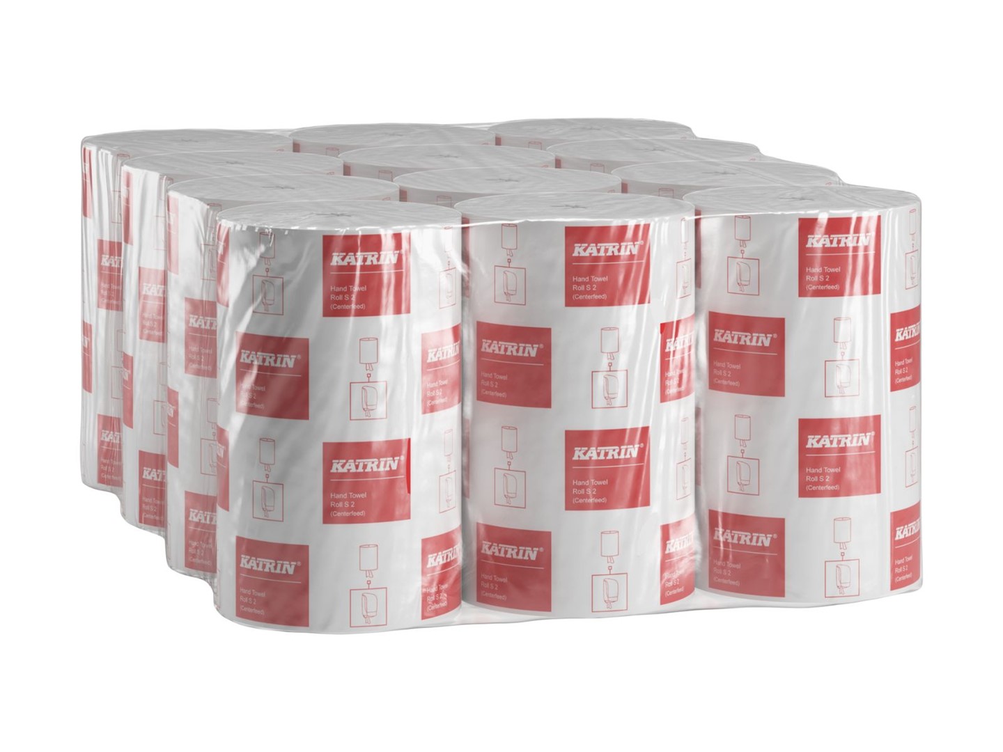 Ręcznik Papierowy W Roli Mini Classic S2 Super Biały 2w 97494 (3389) 60m opk 12szt Katrin