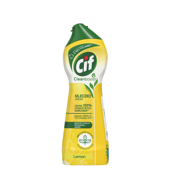 Mleczko Do Czyszczenia Cif 300ml Cream Lemon Żółty