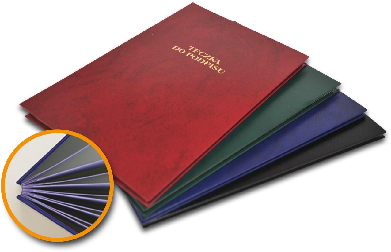 Teczka Do Podpisu 10K Czarna 1822209 Barbara