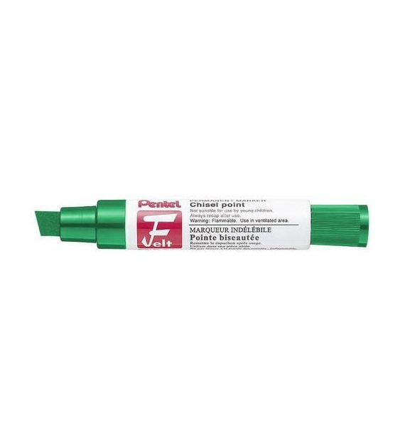 Marker jumbo M180 Pentel ścięty zielony