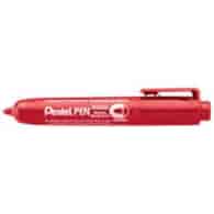 Marker permanentny Nx50 Pentel czerwony