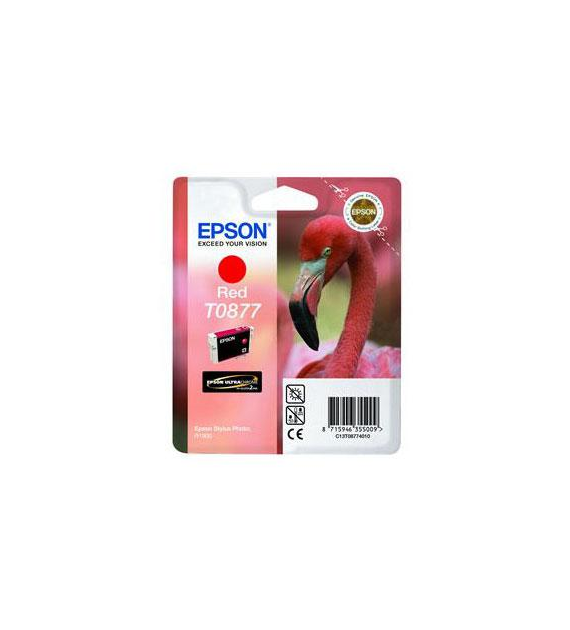 Tusz Epson T0877 R 1900 Red C13T08774010