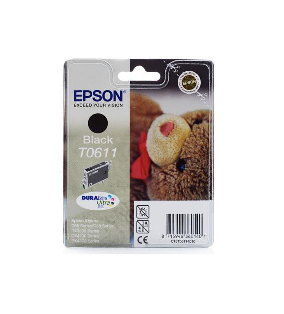 Tusz O Epson C13T06114010 czarny 250s 8ml Epson Stylus D68PE 88 DX3850 4200 4250 4850