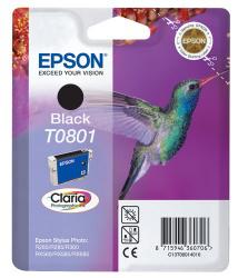 Tusz O Epson T0801 czarny
