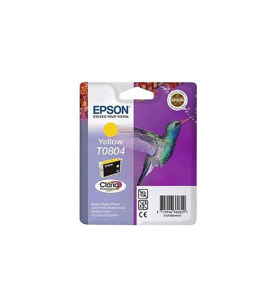 Tusz O Epson C13T08044011 żółty 74ml Epson Stylus Photo PX700W 800FW R265 285 360 RX560