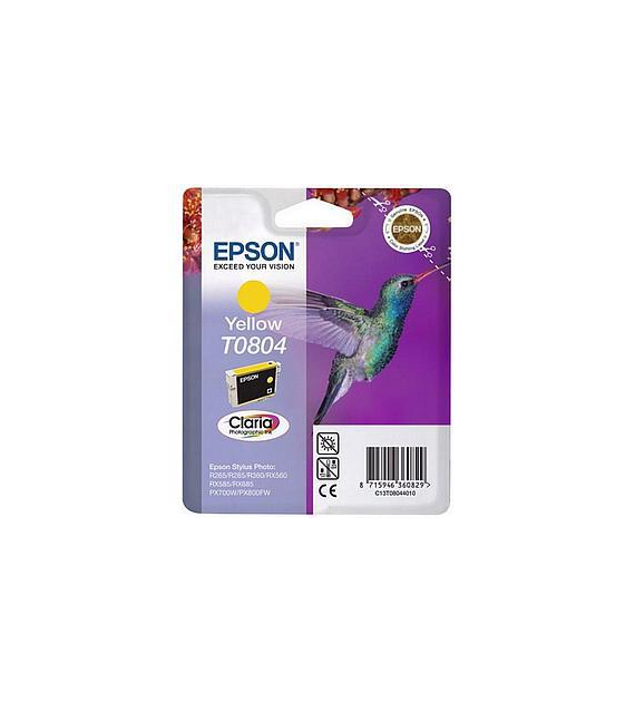 Tusz O Epson C13T08044011 żółty 74ml Epson Stylus Photo PX700W 800FW R265 285 360 RX560