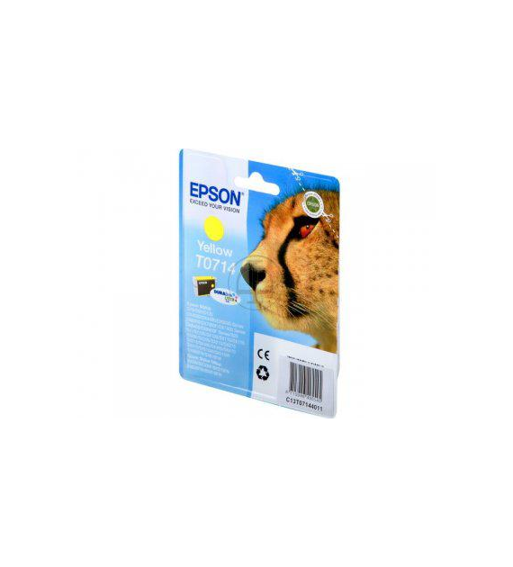 Tusz O Epson T0714 żółty D78 DX4000