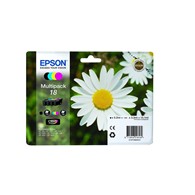 Tusz O Epson C13T18064010 T180640 CMYK 3x33/52ml Epson Expression Home XP-102 XP-402 XP-405 XP-302