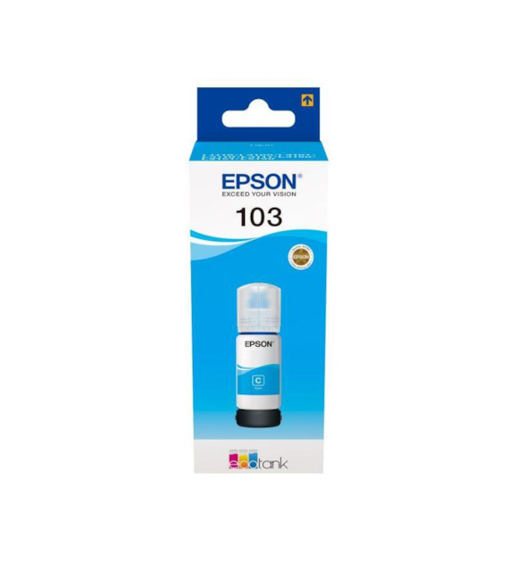 Tusz O Epson 103 C13T00S24A Cyan 65ml Eco Tank L3151,3150,3111,3110