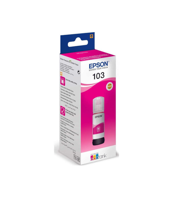 Tusz O Epson 103 C13T00S34A Magenta 65ml Eco Tank L3151,3150,3111,3110