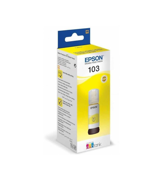 Tusz O Epson 103 C13T00S44A Yellow 65ml Eco Tank L3151,3150,3111,3110
