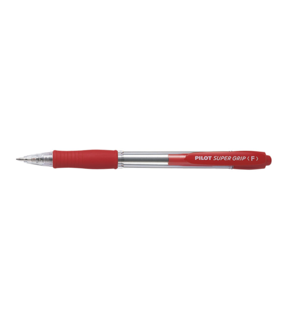 Długopis Automatyczny Super Grip czerwony BpGp10R-F-R Pilot