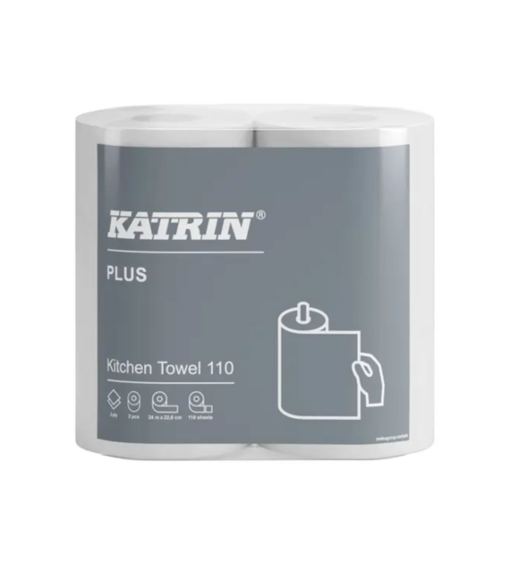 Ręcznik Papierowy w Roli  Kuchenny Plus 2w opk 2szt  89673 Katrin