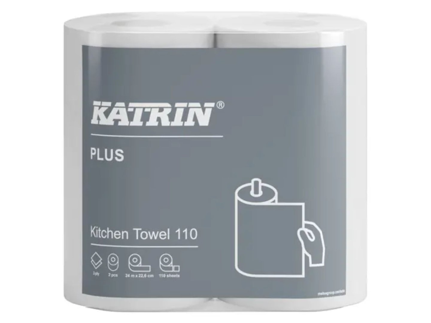 Ręcznik Papierowy w Roli  Kuchenny Plus 2w opk 2szt (worek 9 opak) 89673 Katrin