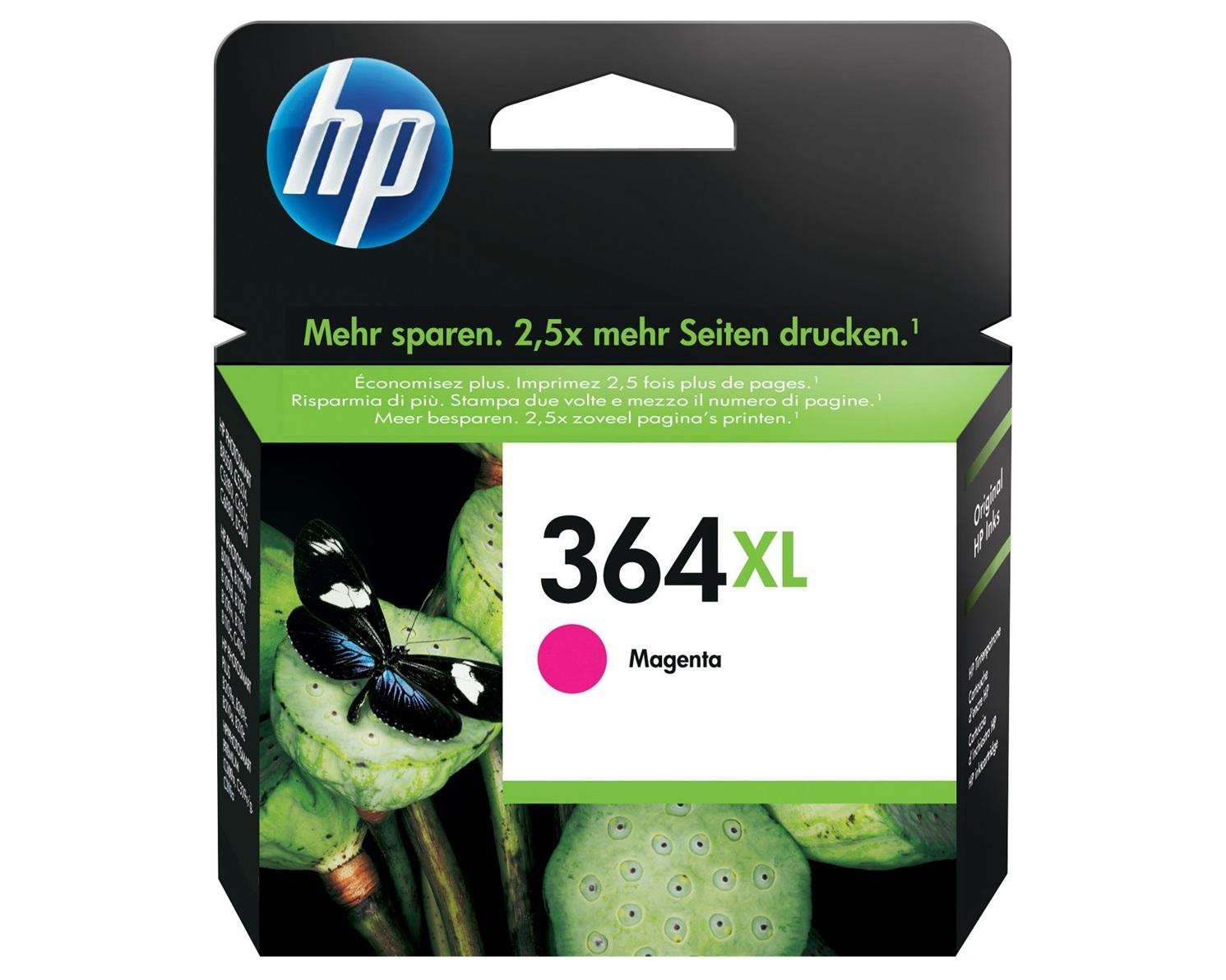 Tusz O HP 364XL CB324EE purpurowy 750s  B8550 5510 5515 5520 6510 6520 7510 7520 C5324 C5380 C6324 C6380 C5460