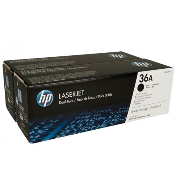 Toner O HP CB436AD Czarny 2000s 36A HP LaserJet P1505 M1522n nf MFP